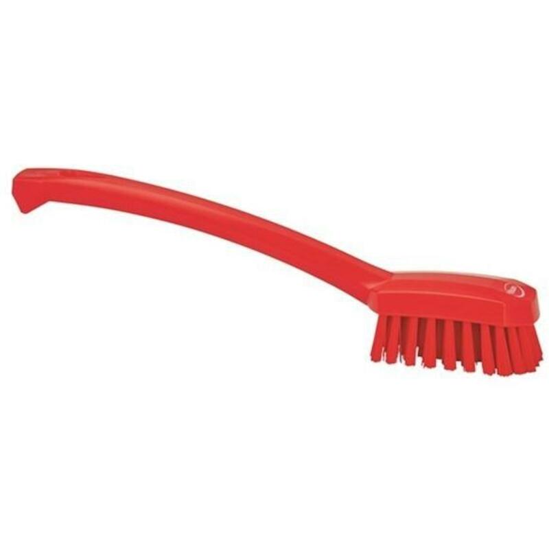BROSSE À VAISS.POL.M ROUGE  3088/4  260X40MM VIKAN