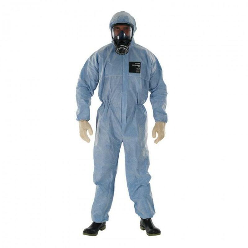 WEGWERPOVERALL - MICROGARD FR - LICHTBLAUW XXXL