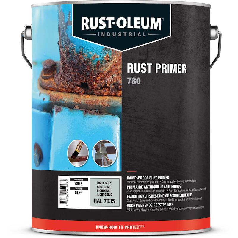 PRIMER ANTIROUILLE/HUMIDE   769 GRIS     5L RUST-O