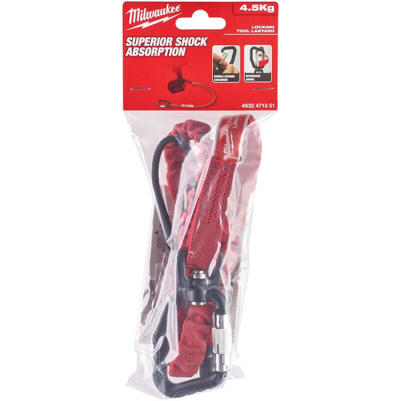 LANYARD MET ZEKERING 4,5KG  4932471351   MILWAUKEE