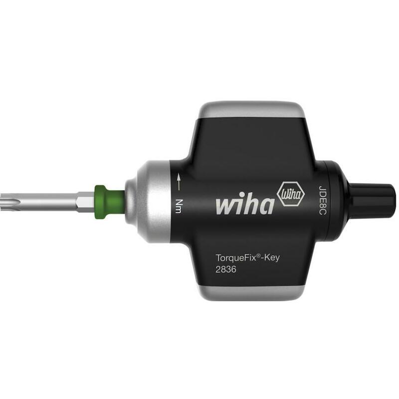 MOMENTSCHROEVENDRAAIER MET SLEUTELGREEP TORQUEFIXKEY VAST INGESTELDE MOMENTBEGRENZING - 283601140 -WIHA