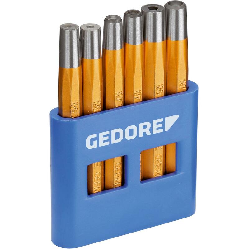JEU DE CHASSE-RIVETS 6PCS   125 B           GEDORE