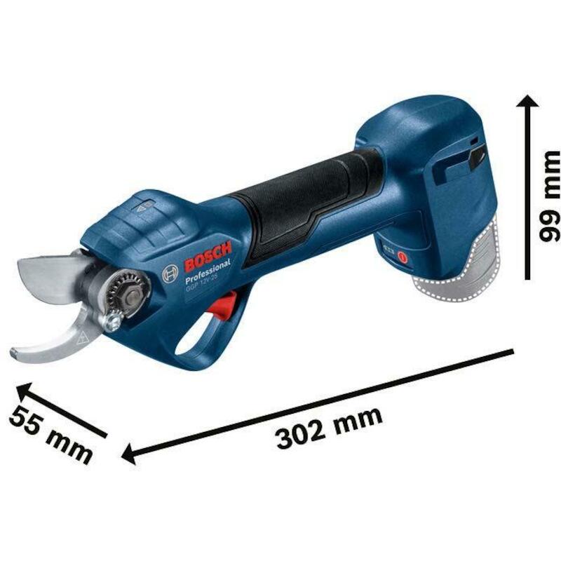SÉCATEUR ACCU 12V/2X5AH     GGP 12V-25       BOSCH