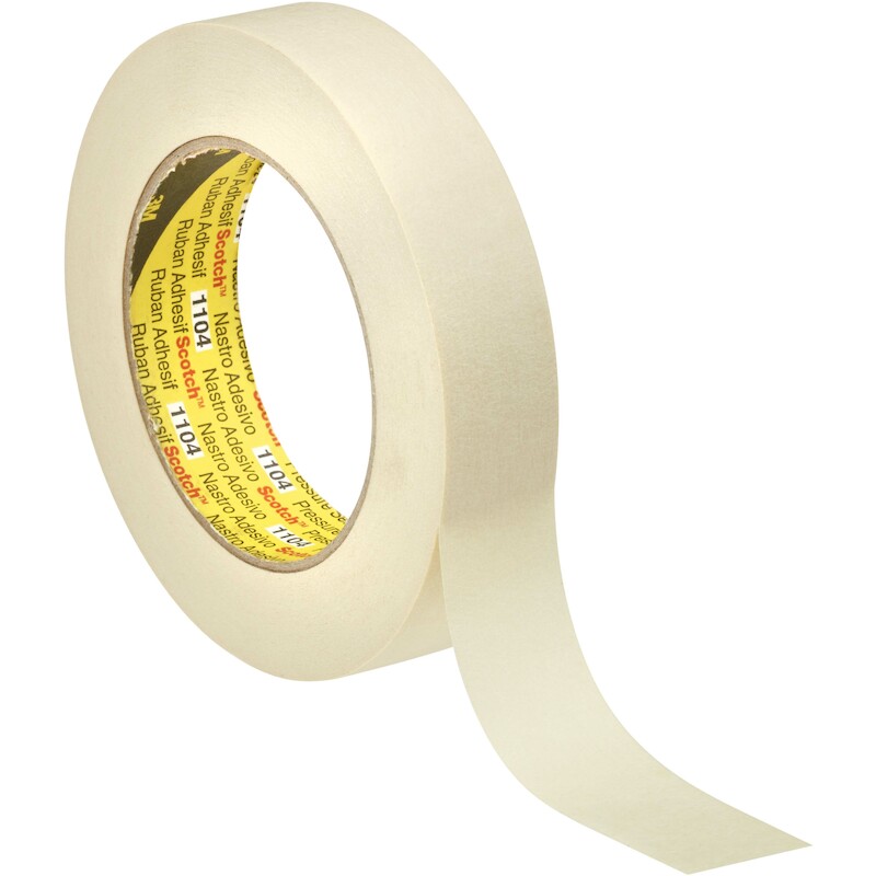 MASKEERTAPE CRÊPE BEIGE     1104 25MM X 50M SCOTCH