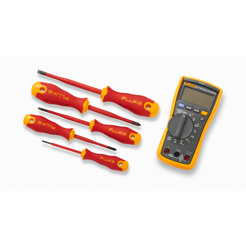 MULTIMETER+SCHROEVENDR.VDE  IB117M     (6ST) FLUKE