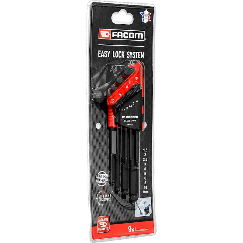 JEUX DE CLES MALES          83SH.JP9BPB (9PC)FACOM