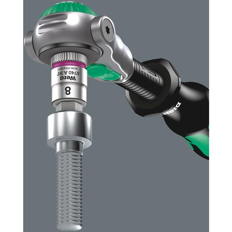 DOUILLE-TOUR.1/4" 6P. 5MM   8740 A HF ZYKLOP   WER