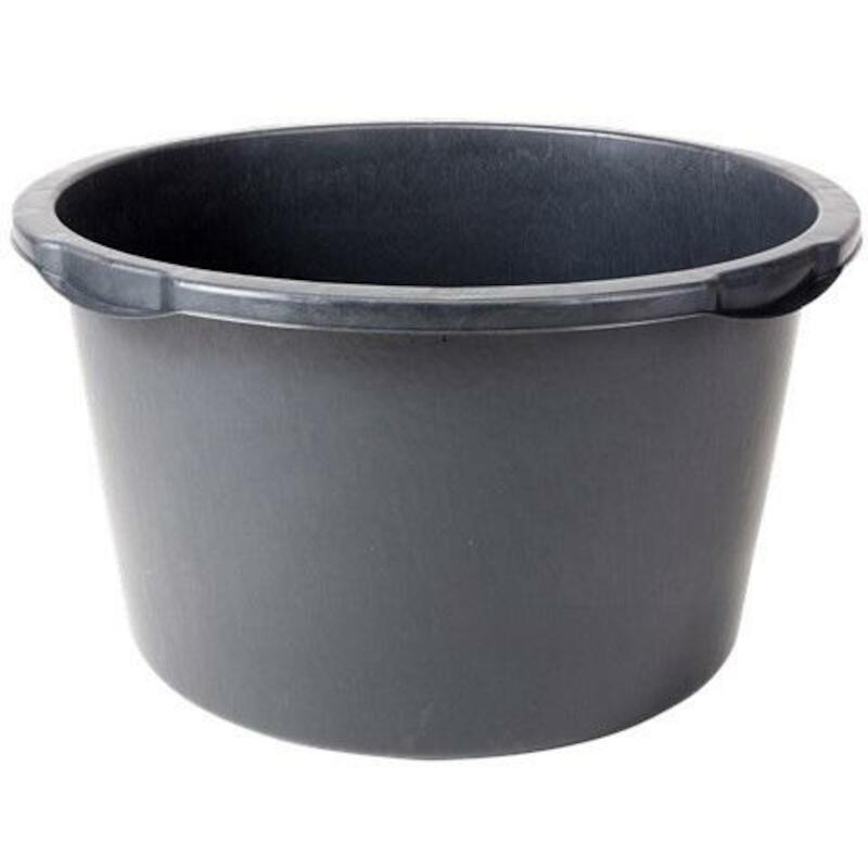 MORTELKUIP ROND PLASTIEK ZW GRIPLINE-D  65L