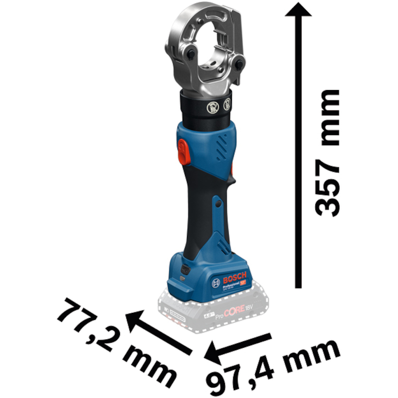 ACCUKABELKRIMPTANG 18V/BODY GPH 18V-60 (XL-BOXX)