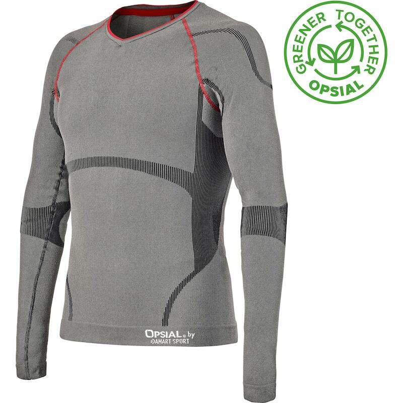 MAILLOT MANCHES L. THERM.   HELMER GRIS   L/XL OPS