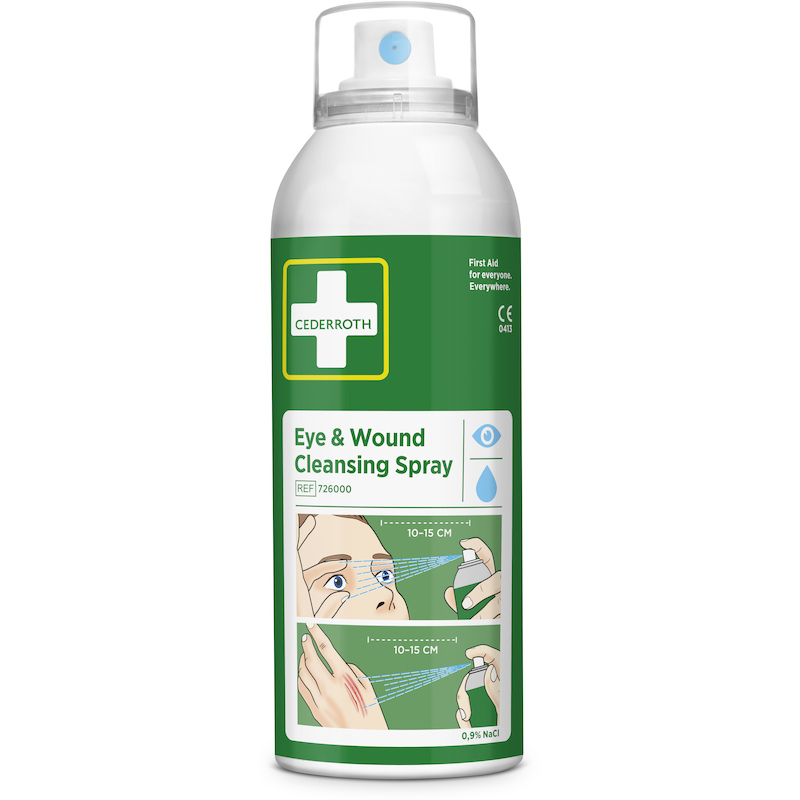 NETTOYANT YEUX+PLAIES 150ML 726000       CEDERROTH