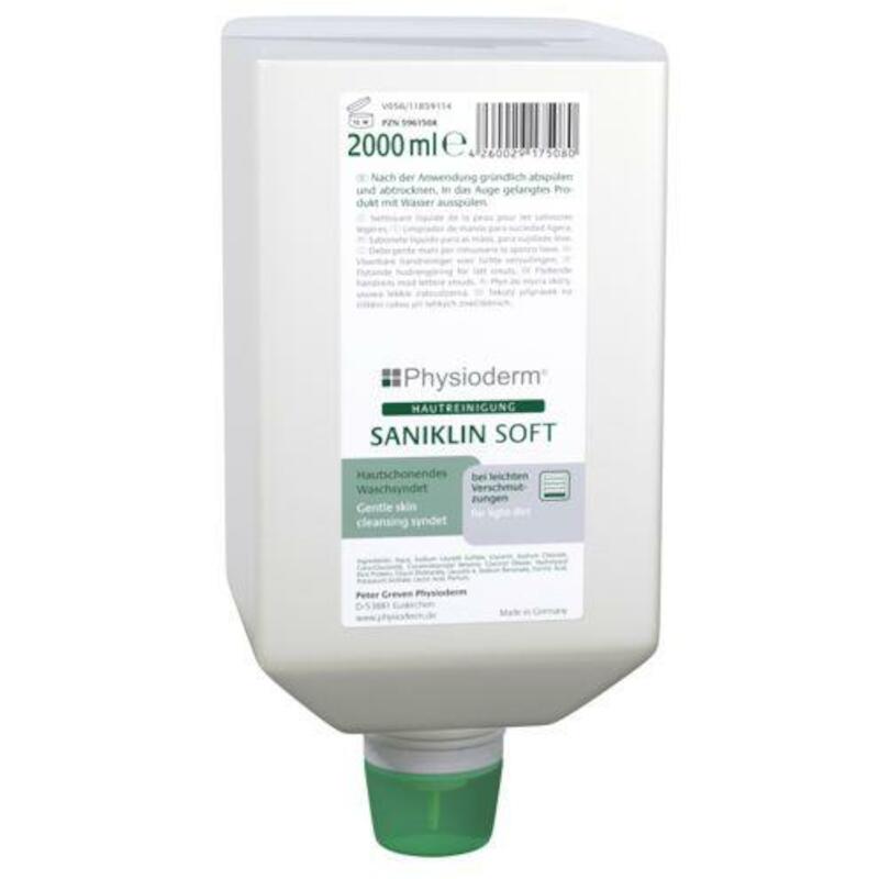 HANDREINIGER SOFTBAG/2000ML SANIKLIN SOFT PHYSIODE