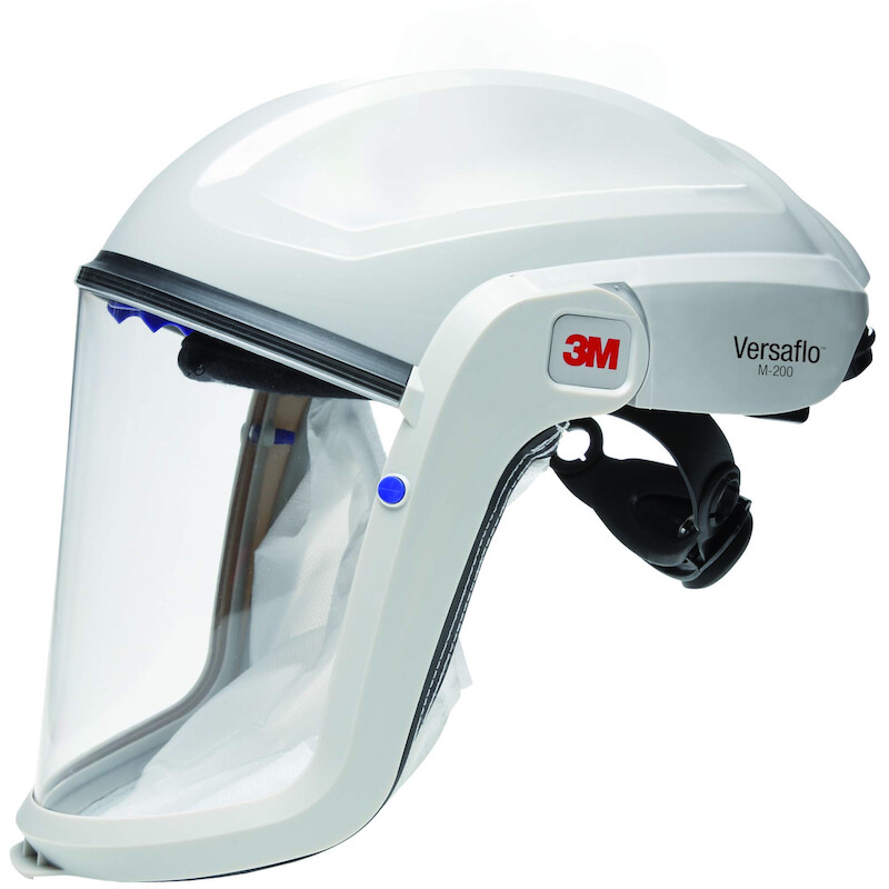 HELM+GELAATSBESCHERMING     M-207N BRANDW.VERSAFLO
