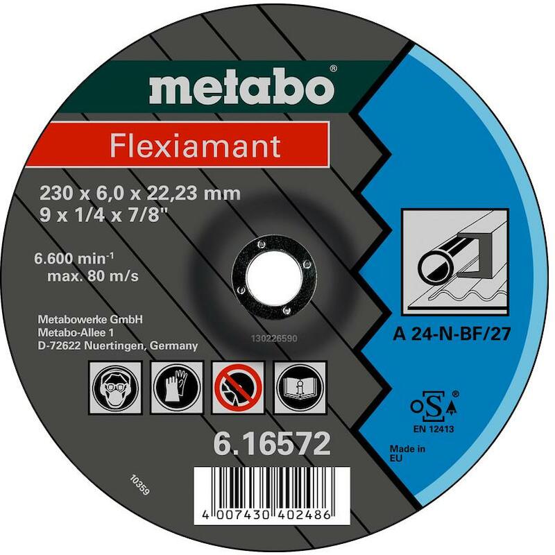 DISQ. ÉBARBER 125X4,0X22,23 616680000       METABO