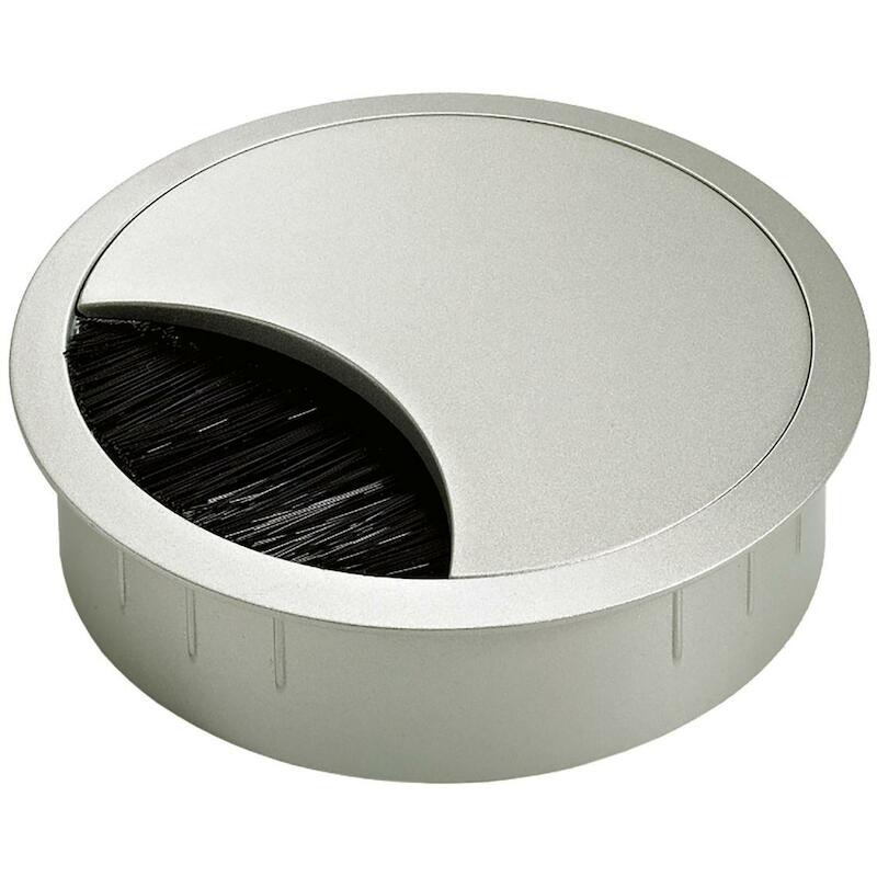 KABELDOORV.METAAL/BORST.ROND 60MM ALU   HETT-45859