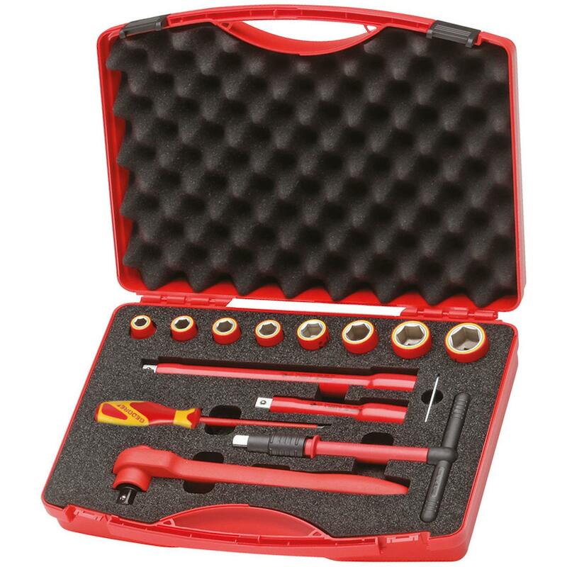 JEU D'OUTILS VDE + VALISE   VDE 1001 (14PCS)GEDORE