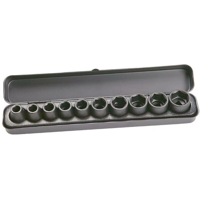 JEU DOUILLES IMPACT 1/2"    751879    (10PC)HIKOKI