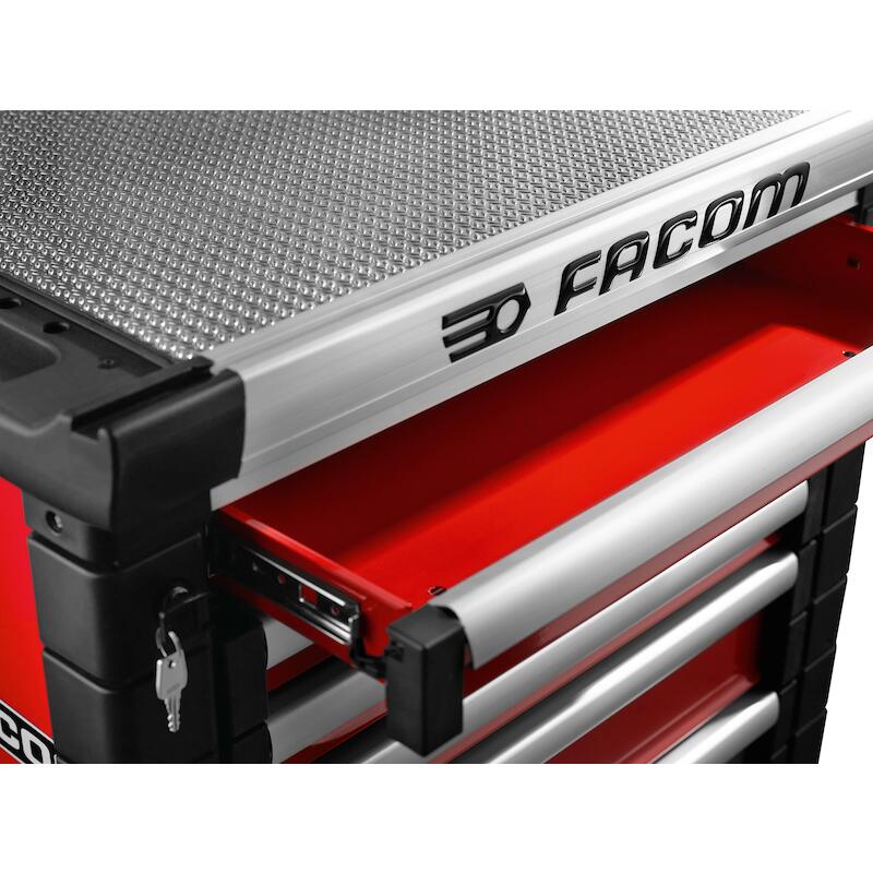 GEREEDSCHAPSWAGEN ROOD 6L.  JET.6M3A         FACOM
