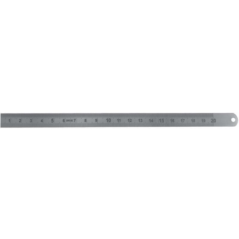REGLETTE DE TRACAGE 13X0,5  453  -  150MM INOX MIB