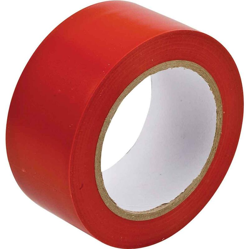 BANDE DE MARQ.AU SOL ROUGE  058201 50MMX33M  BRADY