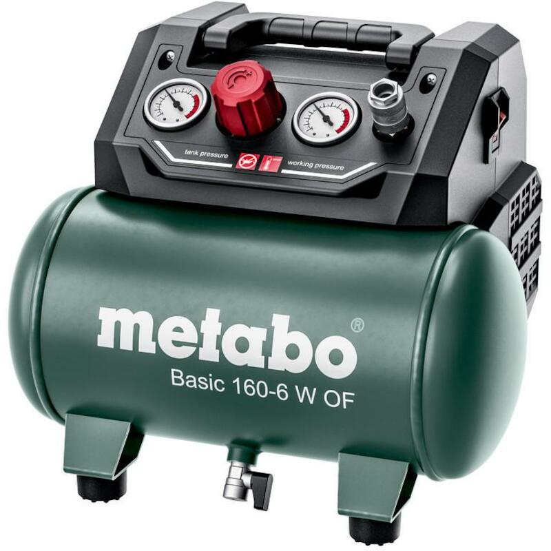 Metabo - Compressor - Basic 160-6 w of - 6 l - 8 bar - 900 w - 03093026