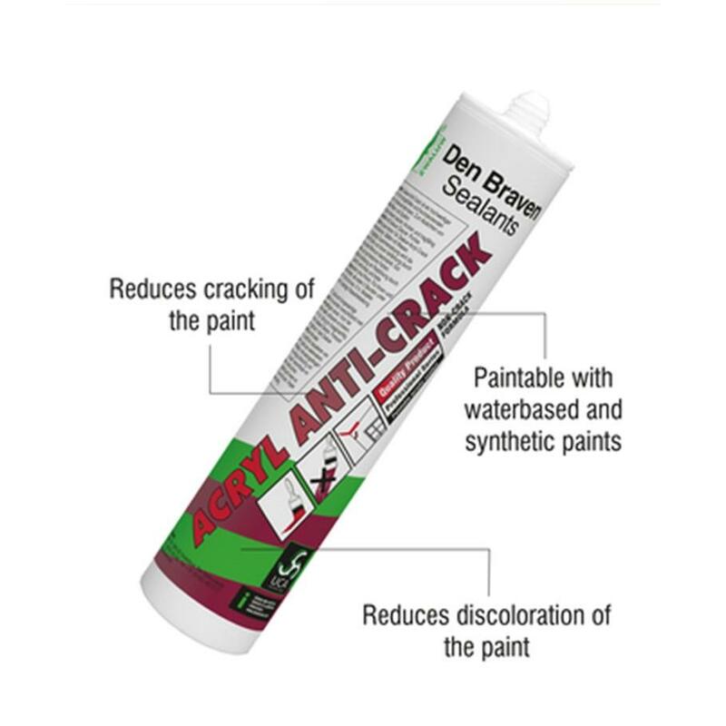 KIT ACRYLIQUE BLANC   310ML ACRYL ANTI-CRACK ZWALU