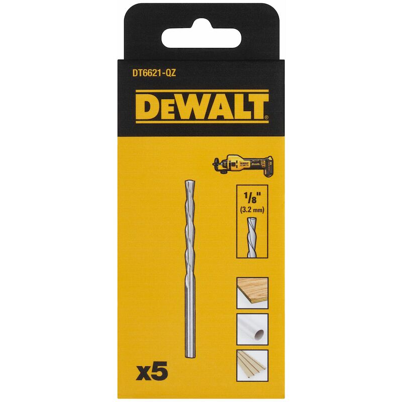 FREESBOOR 1/8"              DT6621    (5ST) DEWALT