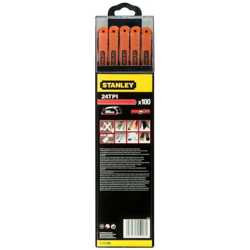 LAME DE SCIE MAIN 24D 300MM 1-15-906 (100PC)STANLE