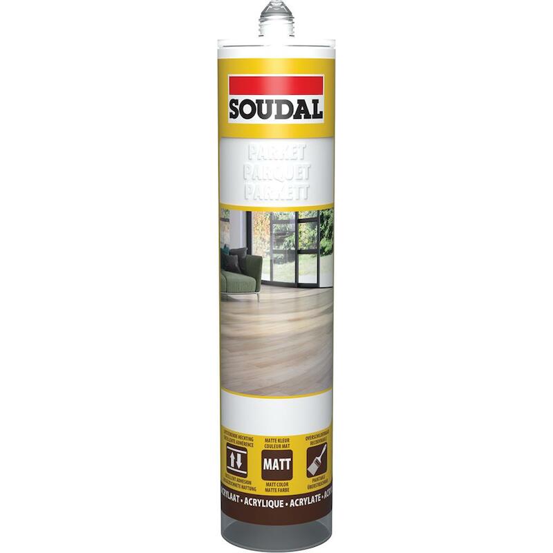 MASTIC ÉLAST.PARQUETS 290ML 132208 BLANC PERLÉ SOU