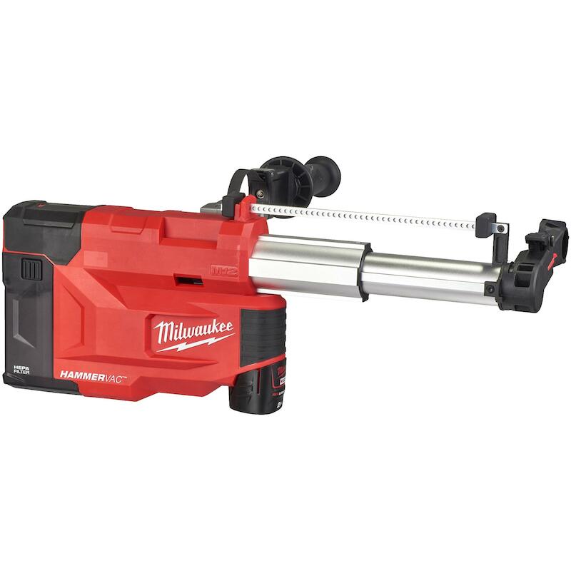 STOFAFZUIGER SDS+BOORHAMERS M12 UDEL-201B  MILWAUK