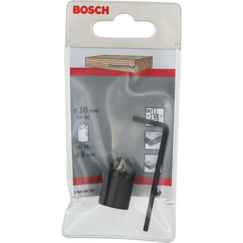 OPSTEEKVERZINKBOOR 5X16MM   2608585739 HOUT  BOSCH