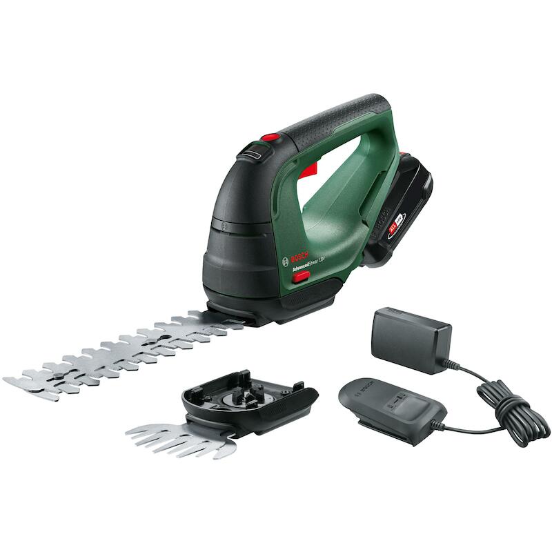 ACCUBUXUS+GRASSCH.18V/2AH   ADVANCEDSHEAR 18V-10