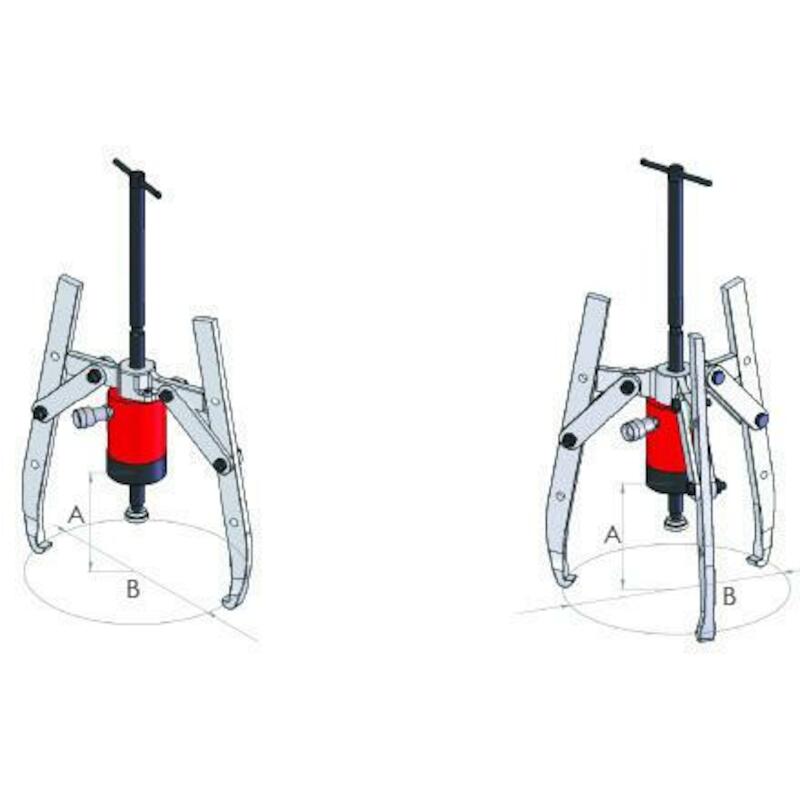 30 TONNE CAPACITY, TWO WAY PULLER KIT - PKS30-2 - HI-FORCE