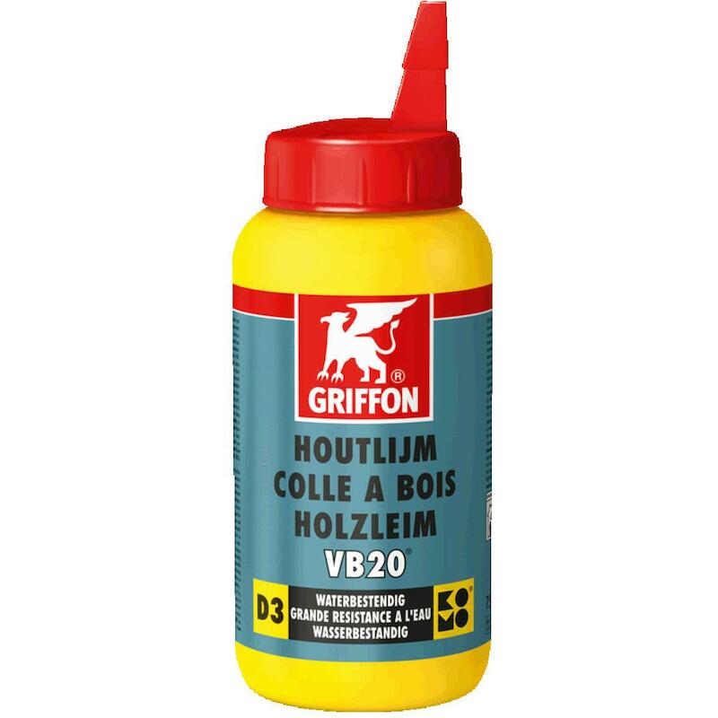 COLLE À BOIS BL.FLACON/750G VB20 D3        GRIFFON