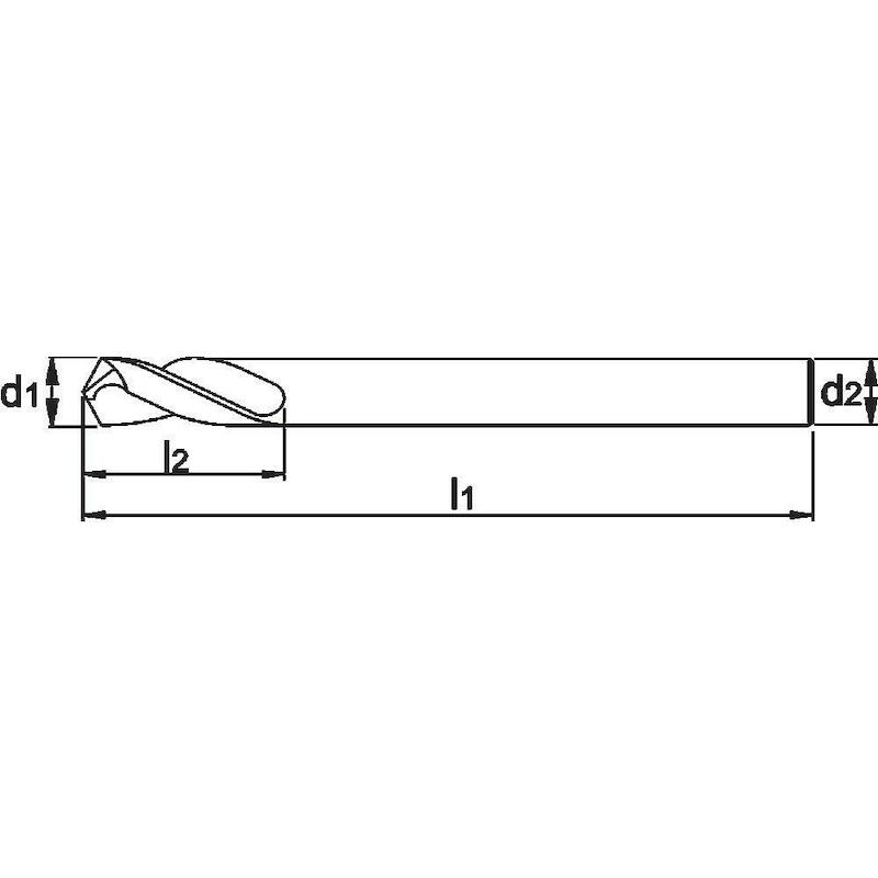 CENTREERBOOR QUICK-CHANGE H.61.148 6,35X90MM ETUI