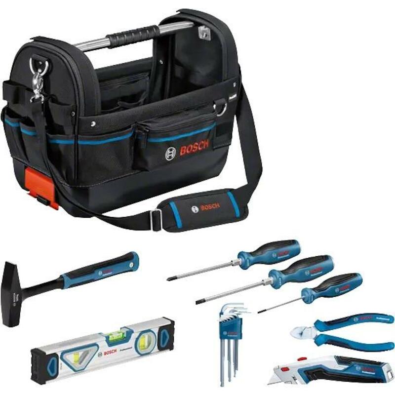 GEREEDSCHAPSTAS GEVULD      1600A02H5B (8ST) BOSCH