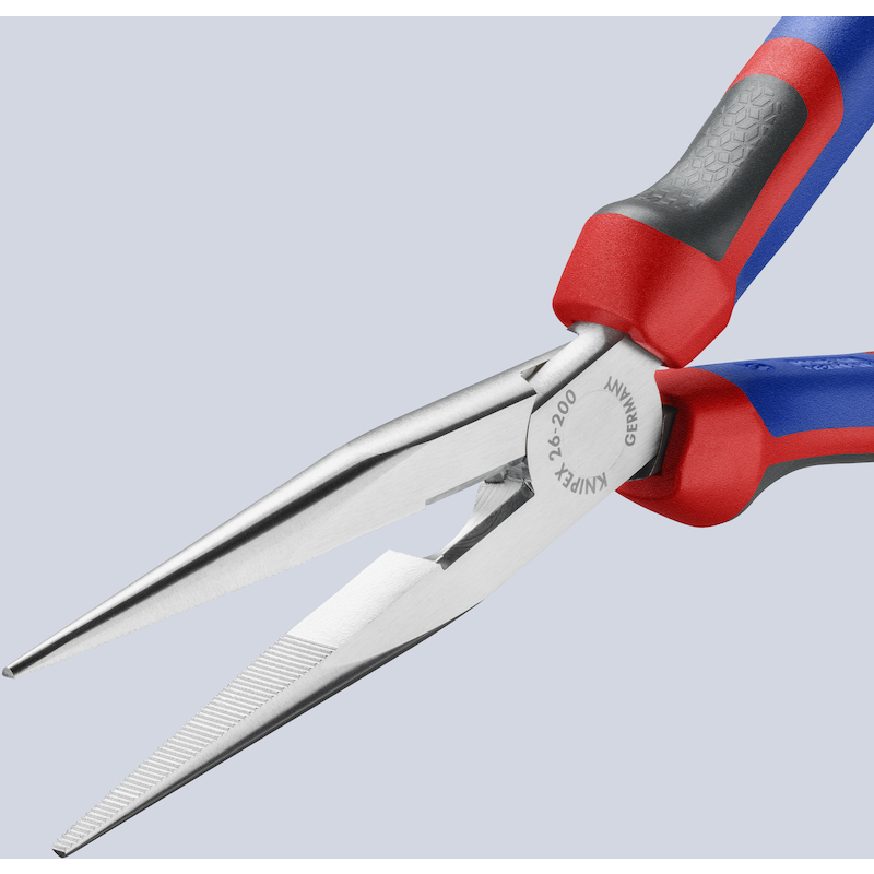 PINCE DEMI-RONDE DROITE     26 15 - 200MM   KNIPEX