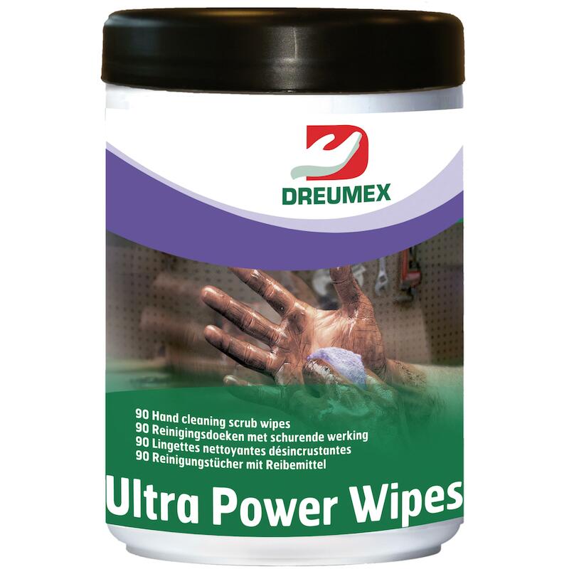 REINIGINGSDOEKEN (POT)ULTRA POWER WIPES(90ST)DREUM