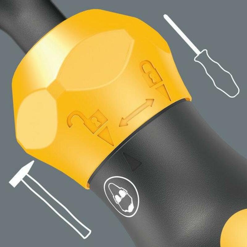 SLAGSCHROEVENDR.1/4"X163,5  921 - 25NM        WERA
