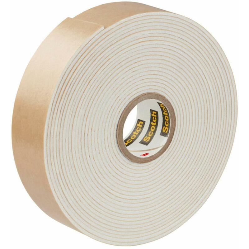 3m - Ruban de montage pour miroirs - Scotch-Fix - 4496W-1950-P - 19 mm x 5 m - 03272940
