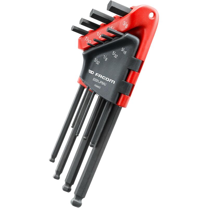 JEU DE CLÉS MÂLES T.S.(8PCS)83SH.JP8AU(3/32"-3/8")