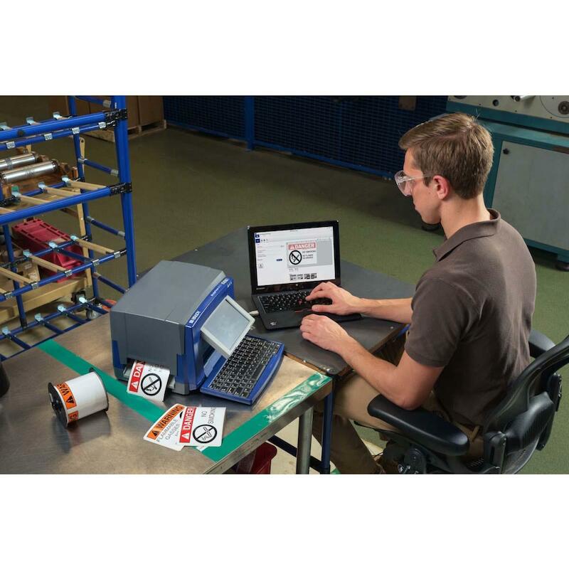 ÉTIQUETEUSE + PICTO AZERTY  S3100-AZ         BRADY