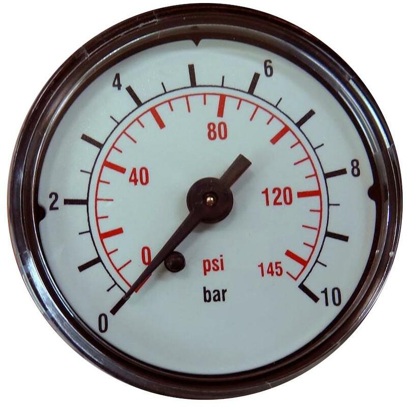 MANOMETRE 1/4"AA D50-0/10BAR    1425   ABS