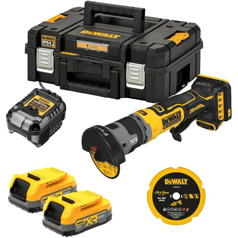 ACCUDOORSLIJPMACH.18V/2X1,7 DCG430E2T       DEWALT