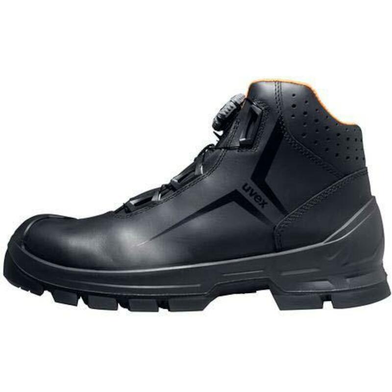 CHAUSS.ESD HAUT S3 NO/OR    6532.2 BOA     45 UVEX