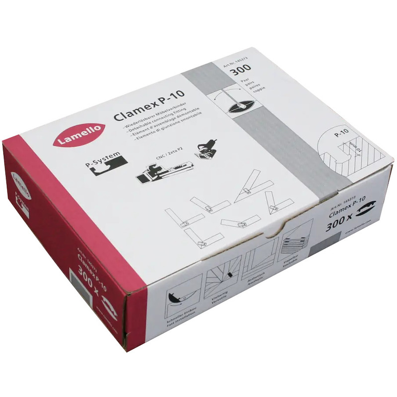 KASTVERBINDERS P-10         CLAMEX  300 PR LAMELLO