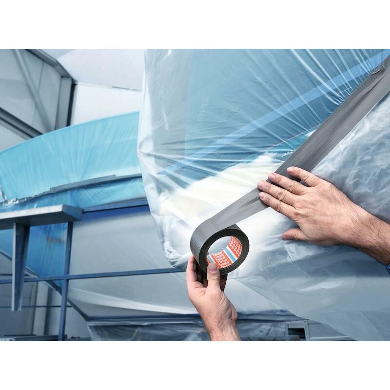 DUCT-TAPE TESABAND ZWART    4615  50MM X 50M  TESA