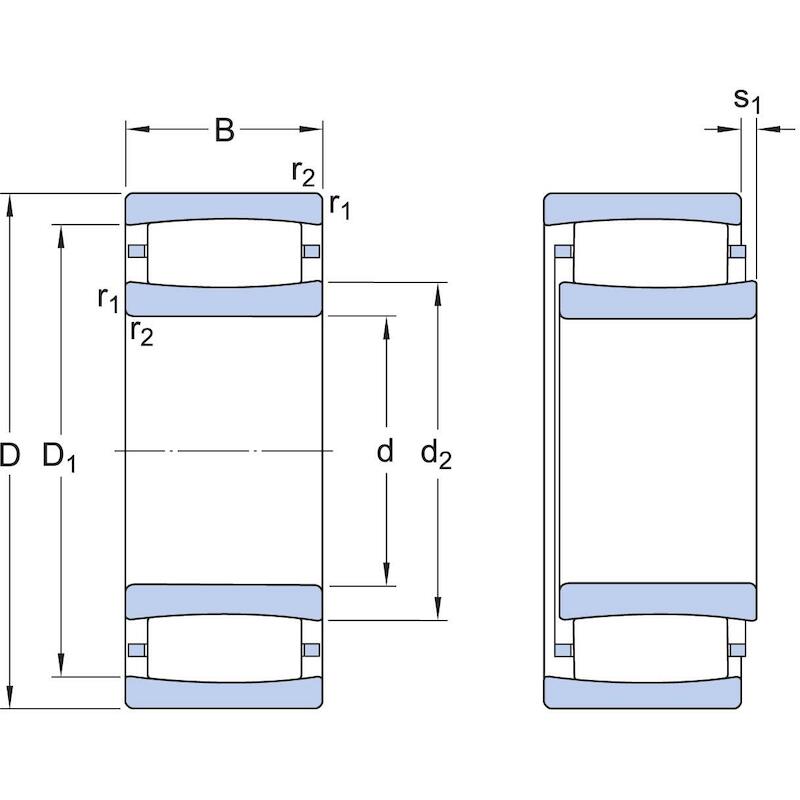 CARBLAGER - SKF C 3148