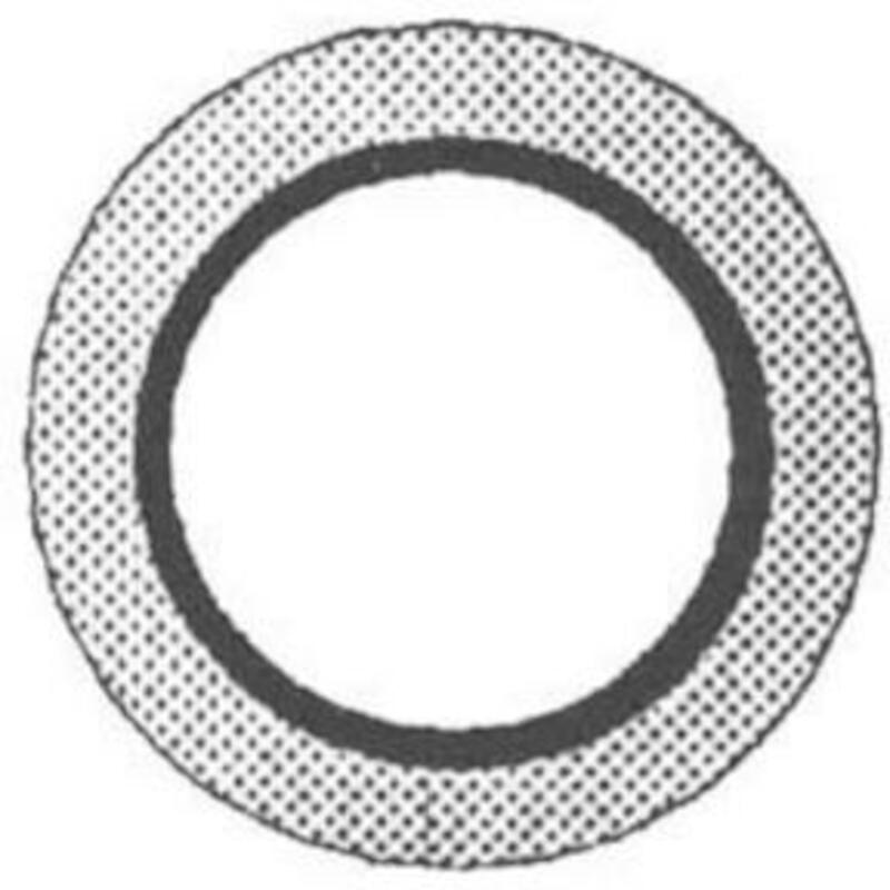 USITRING 1/4" BONDED SEAL  13,74X20,57X2,1