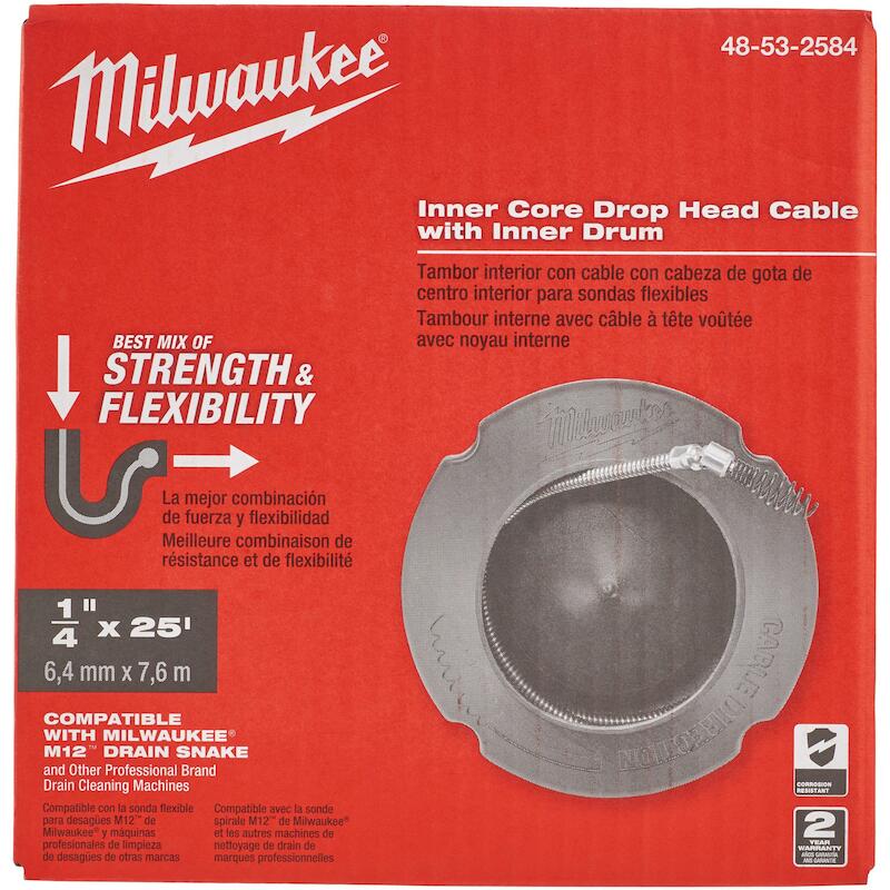 ONTSTOPPINGSVEER 6MM/7,6M   48532584     MILWAUKEE